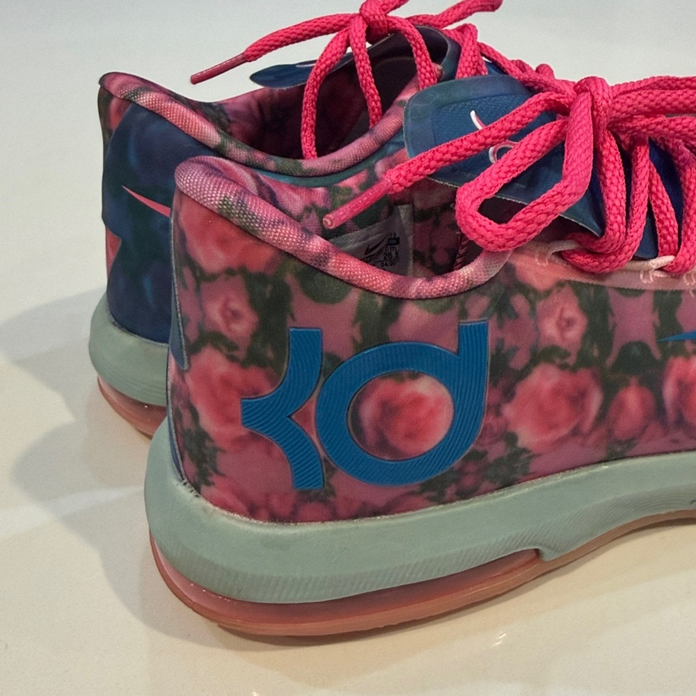 Nike KD 6 Supreme 'Aunt Pearl' in light arctic pink/photo blue-vivid pink - Picture 9 of 10